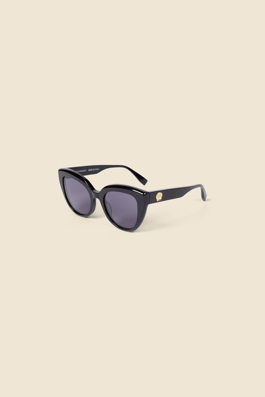 CAT-EYE ACETATE SUNGLASSES