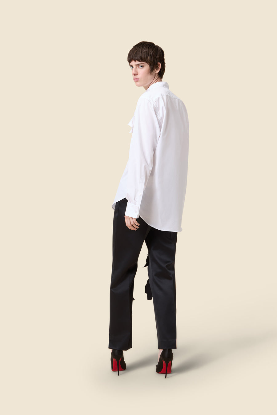 TUXEDO POPLIN SHIRT