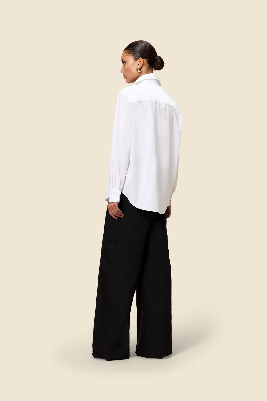 MULTI-LAYERED POPLIN SHIRT