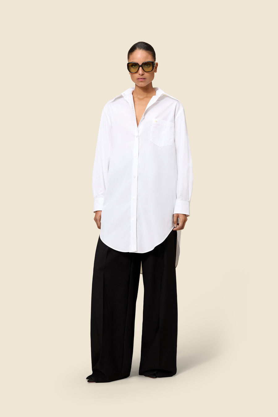 OVERSIZED POPLIN SHIRT