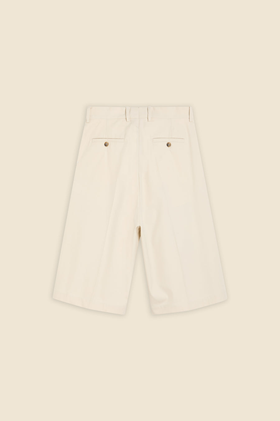 PLEATED GABARDINE CULOTTES