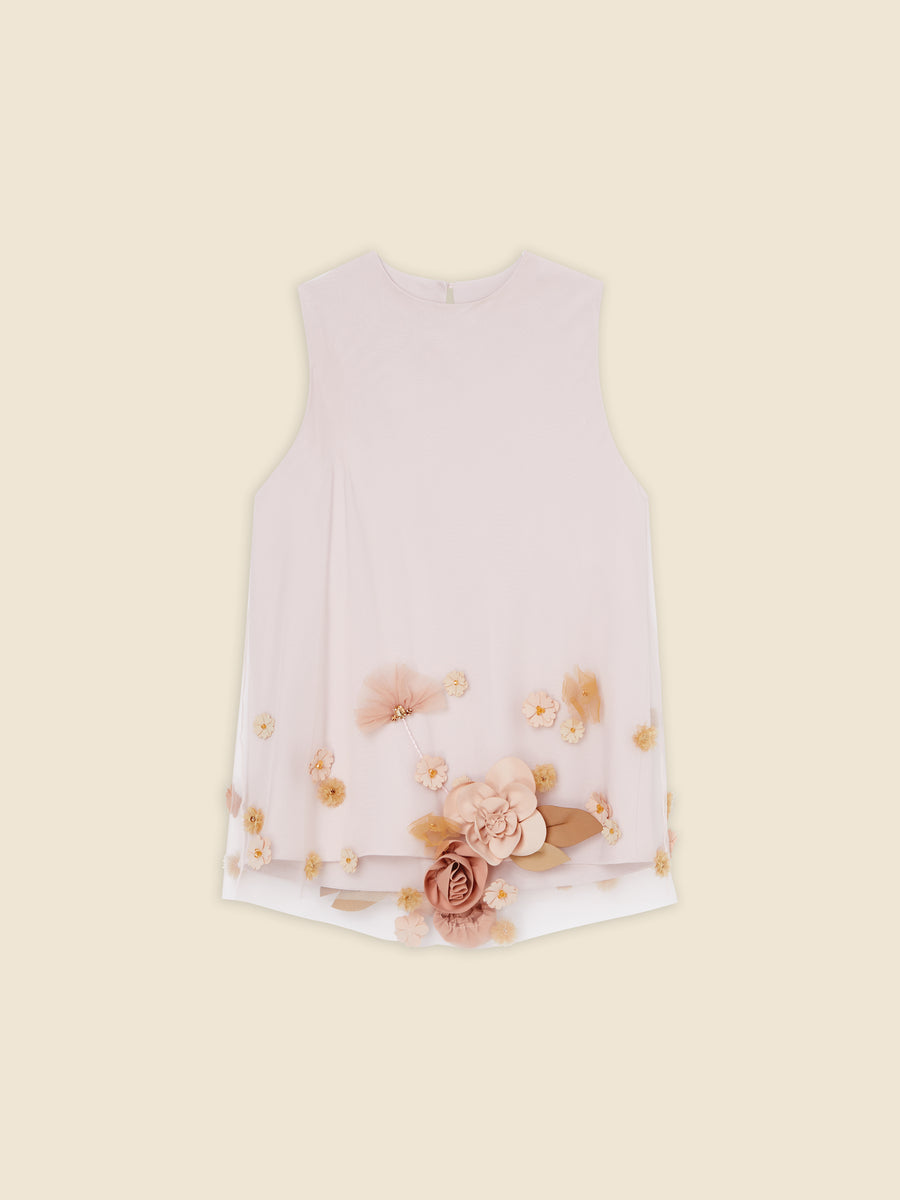 FLORAL EMBROIDERY TOP